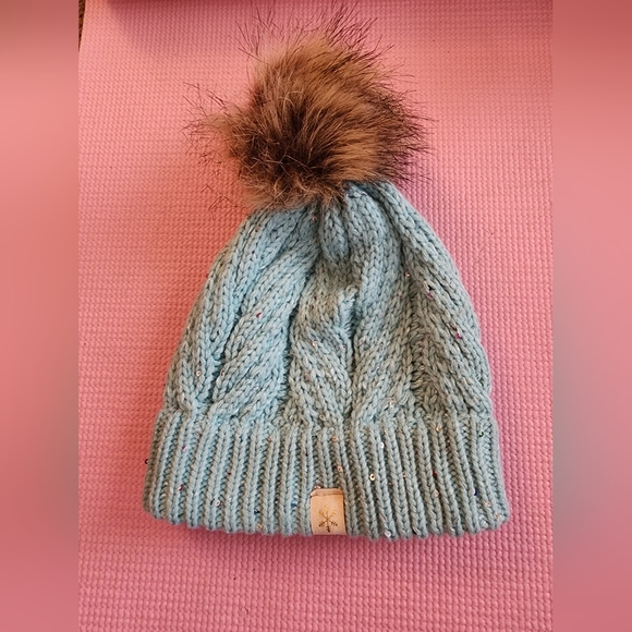 Girls POM Beanie M/L - Picture 1 of 5